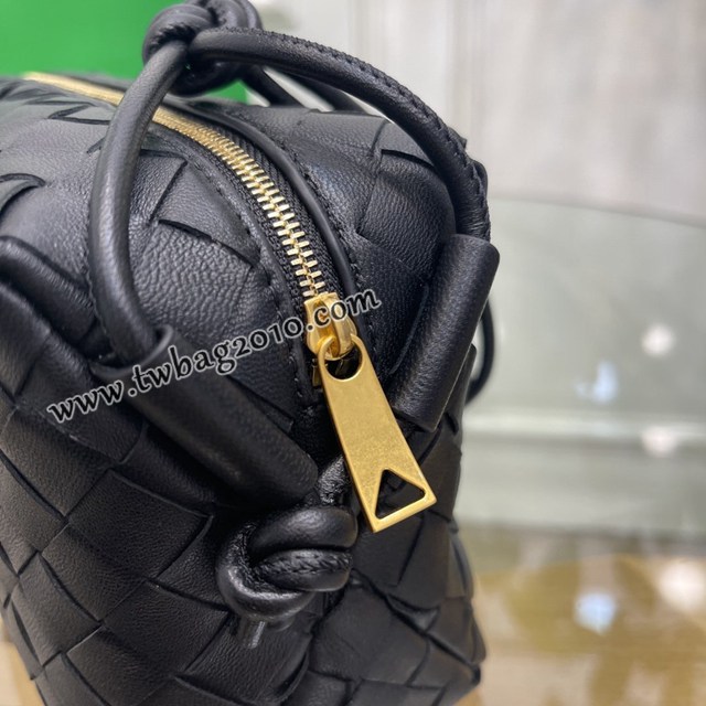 Bottega veneta高端女包 98091 寶緹嘉新款編織小方包 BV經典款手工編織小號肩背女包  gxz1338